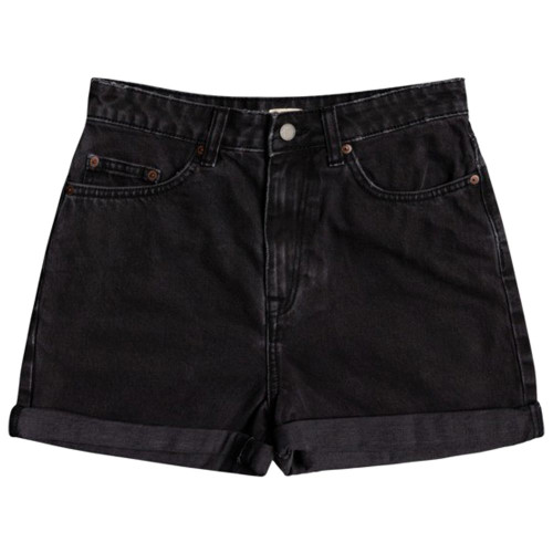 Roxy Γυναικείο σορτς Here Its Me Black - Mom Fit Denim Shorts